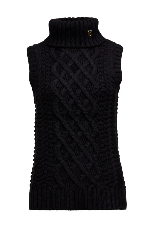 Sleeveless Knit (Black)