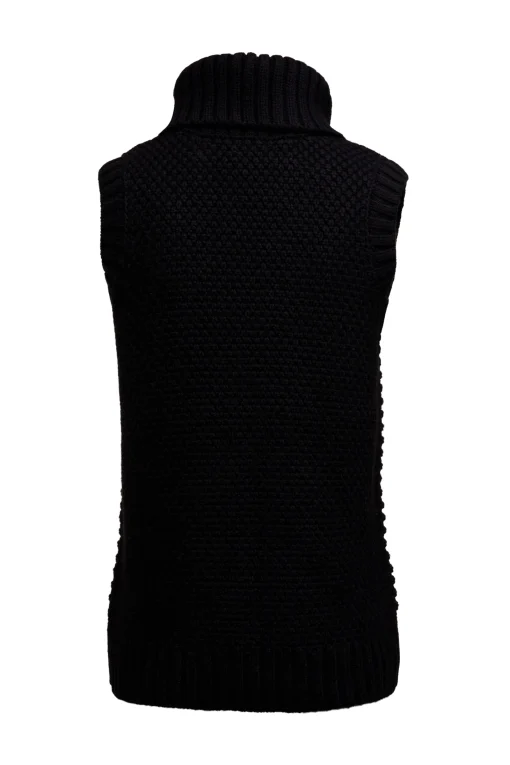 Sleeveless Knit (Black)
