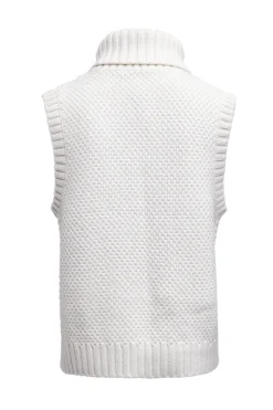 Sleeveless Knit (Oyster)