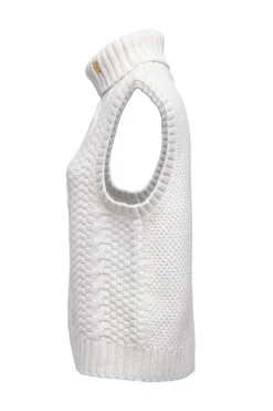 Sleeveless Knit (Oyster)