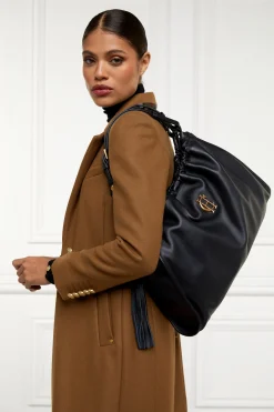 Soho Slouch Tote (Black)