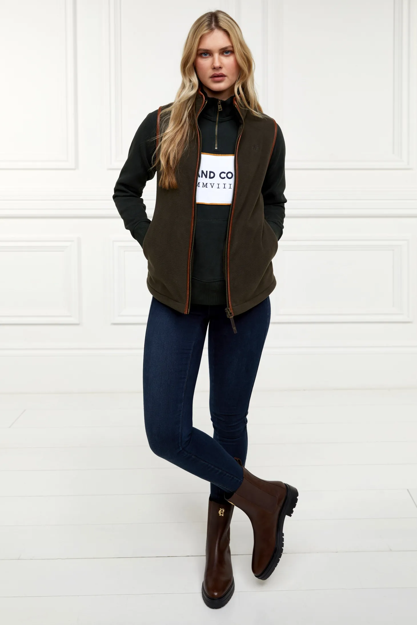 Sporting Heritage Zip Henley (Racing Green)