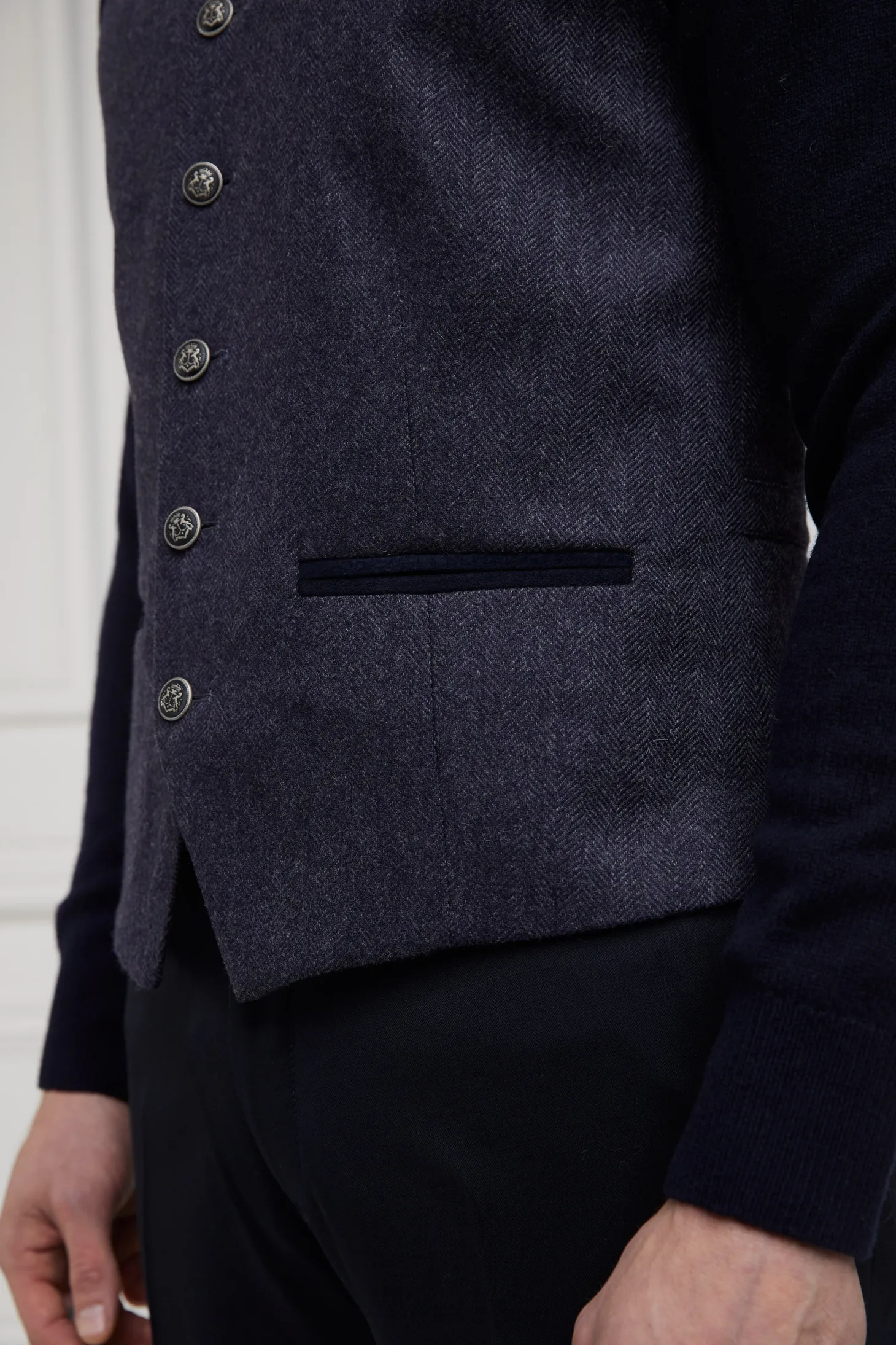 St James Waistcoat (Navy Duke)