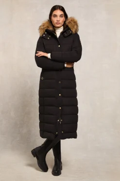 Stoneleigh Longline Coat (Black)