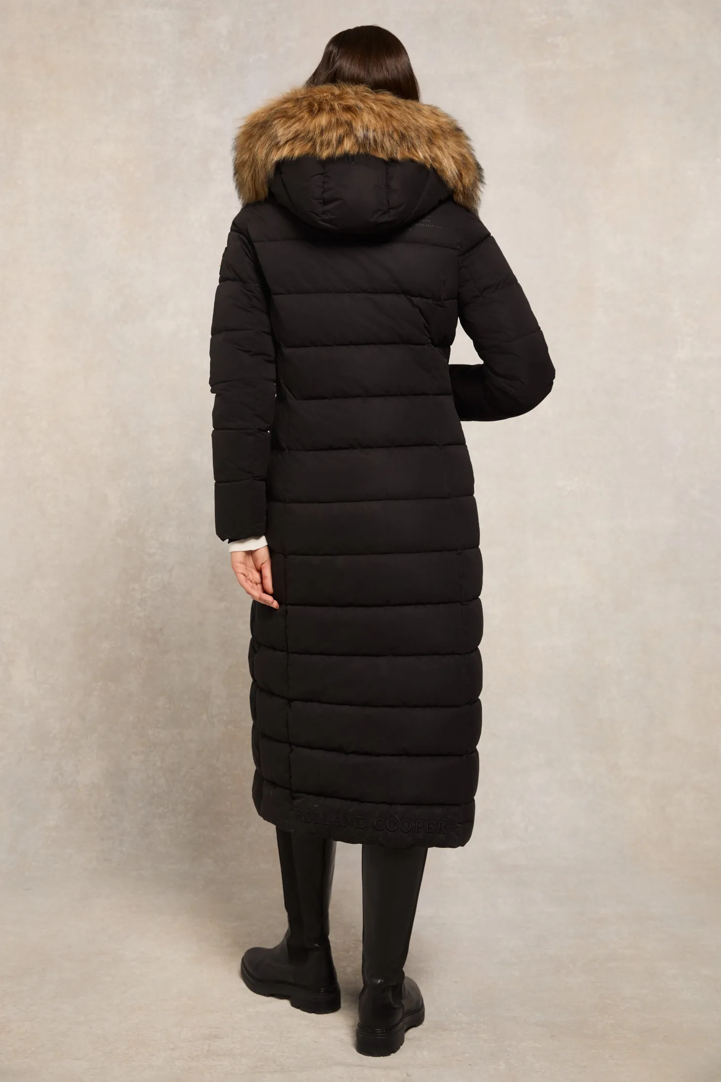 Stoneleigh Longline Coat (Black)