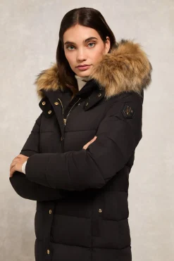 Stoneleigh Longline Coat (Black)