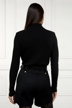 Tara High Neck Knit (Black)