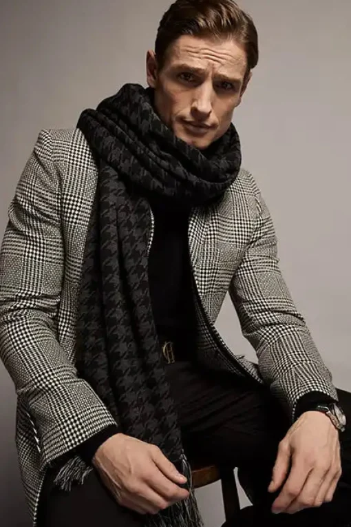 The Cheltenham Coat (Prince of Wales Mono)