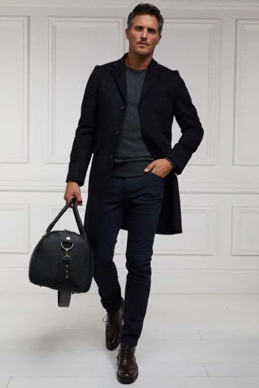 The Cheltenham Coat (Soft Navy)