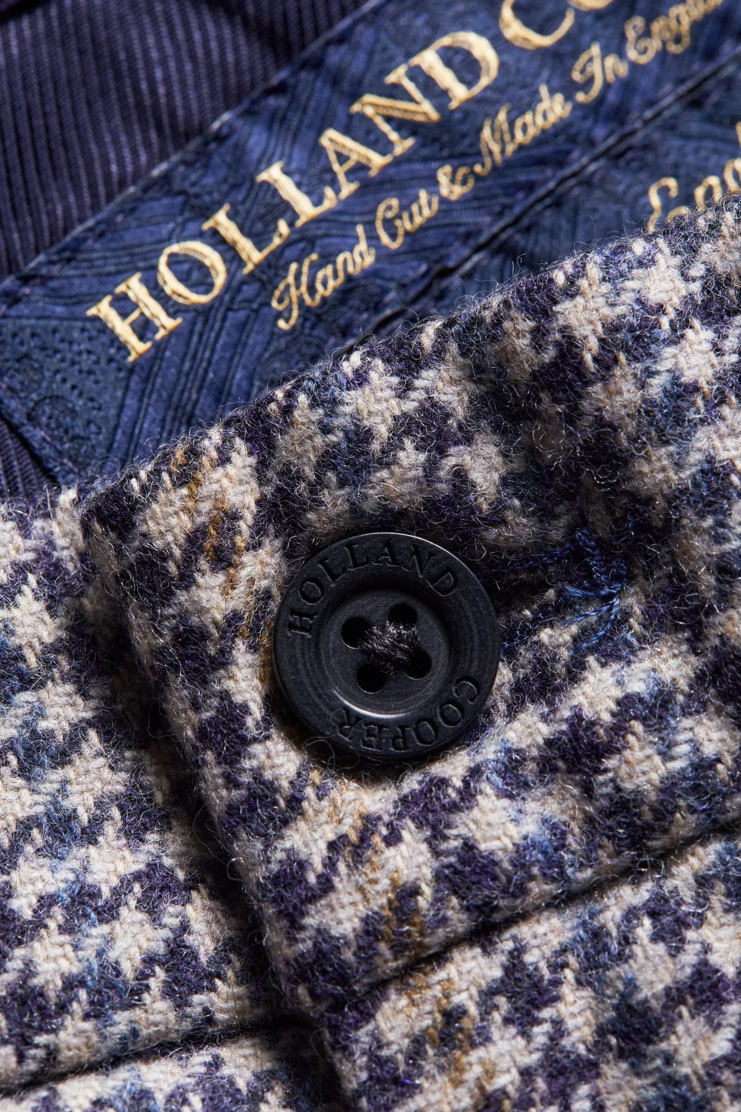 The Classic Trouser (Prince of Wales Navy)