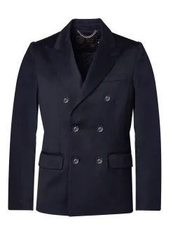 The Double Breasted Blazer (Navy Barathea)