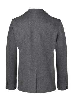 The Single Breasted Blazer (Mono Herringbone)