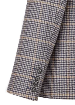 The Single Breasted Blazer (Prince of Wales Navy)