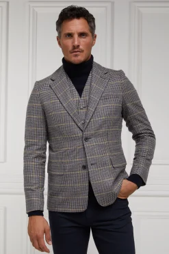 The Single Breasted Blazer (Prince of Wales Navy)