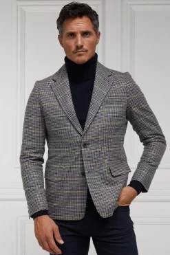 The Single Breasted Blazer (Prince of Wales Navy)