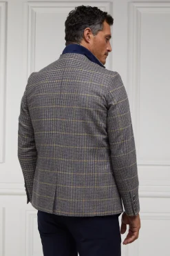 The Single Breasted Blazer (Prince of Wales Navy)