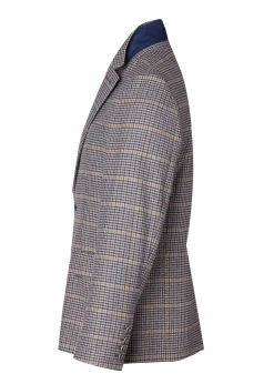 The Single Breasted Blazer (Prince of Wales Navy)