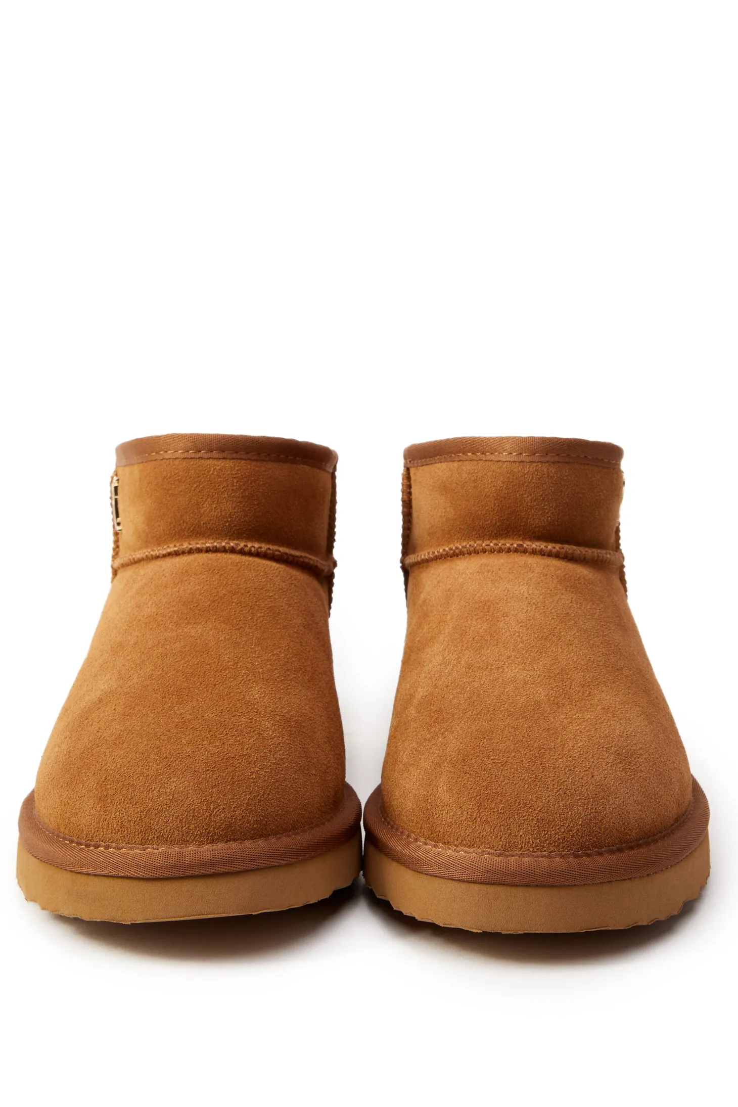 Ultra Mini Shearling Boot (Tan)