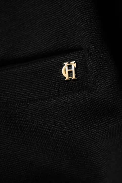 Wide Leg Pant (Black Black)